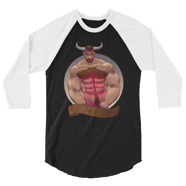 Taurus (Raglan) - Black/White