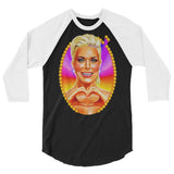 Big Boss Energy (Raglan) - Black/White