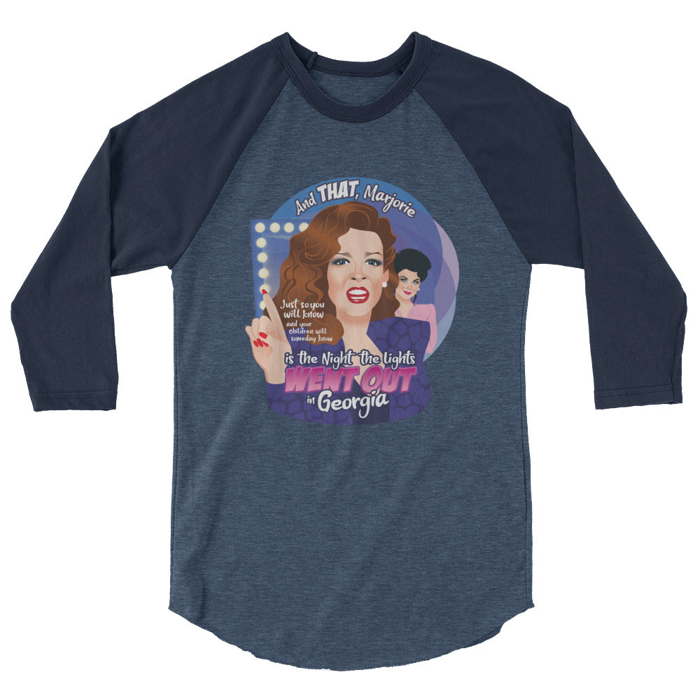 Just So You Know (Raglan) - Heather Denim/Navy
