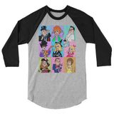 Bewitches (Raglan) - Heather Grey/Black