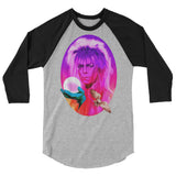 Goblin King (Raglan) - Heather Grey/Black