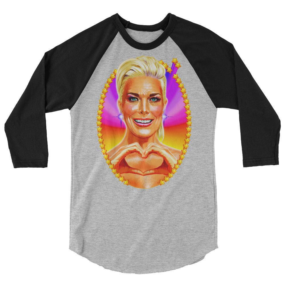 Big Boss Energy (Raglan) - Heather Grey/Black
