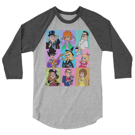 Bewitches (Raglan) - Heather Grey/Heather Charcoal