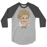 Detective (Raglan) - Heather Grey/Heather Charcoal