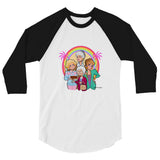 Miami is Proud (Raglan) - White/Black
