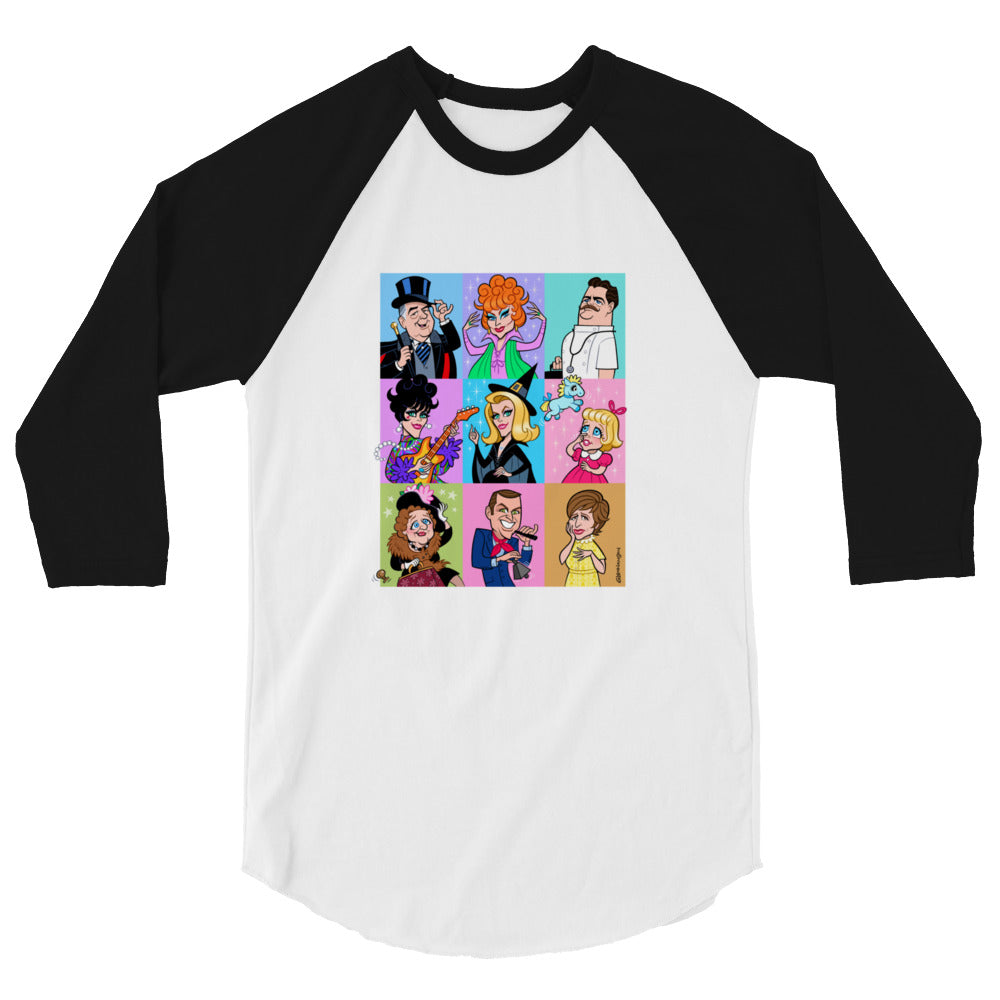 Bewitches (Raglan) - White/Black