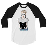 Robyn (Raglan) - White/Black