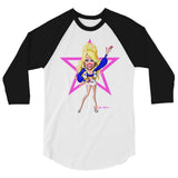 Halftime (Raglan) - White/Black