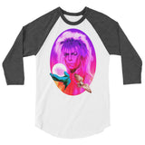 Goblin King (Raglan) - White/Heather Charcoal