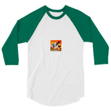 The Wind Done Already Had Herses (Raglan) - White/Kelly