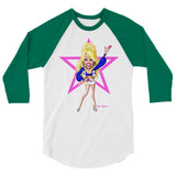Halftime (Raglan) - White/Kelly