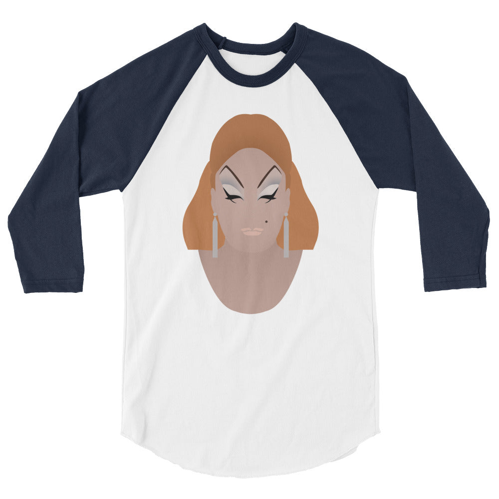 Divine (Raglan) - White/Navy