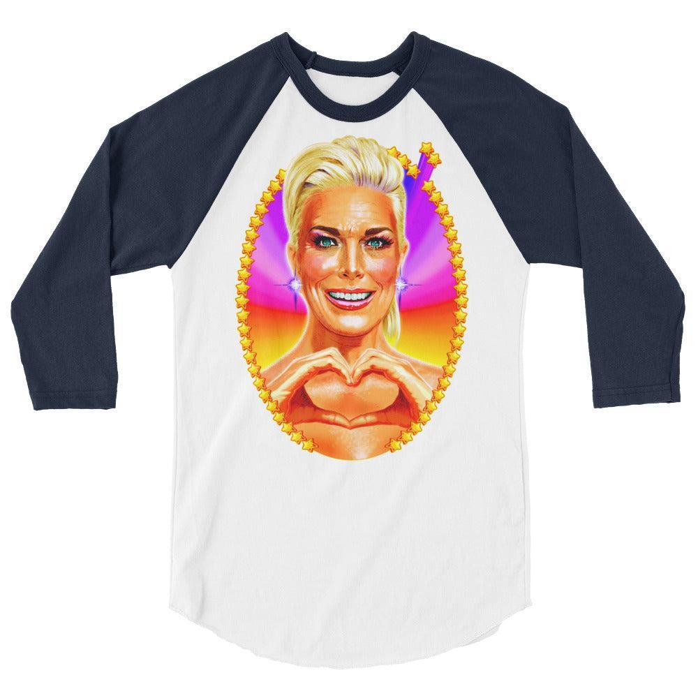 Big Boss Energy (Raglan) - White/Navy