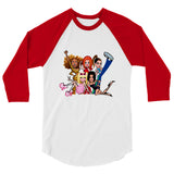 Who Do You Think You Are (Raglan) - White/Red