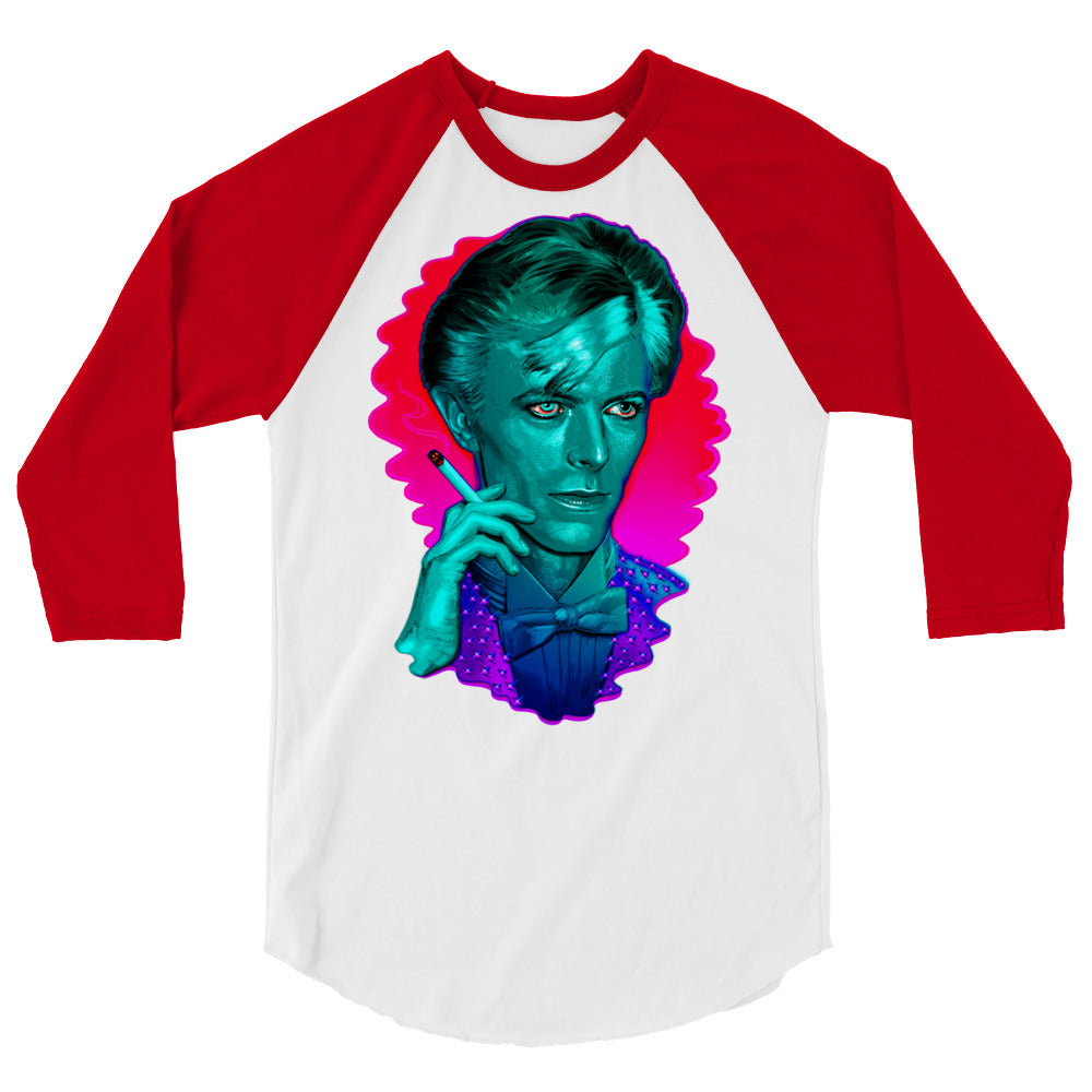 The Man Who Sold the Hue (Raglan) - White/Red