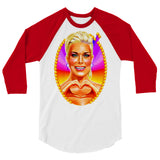 Big Boss Energy (Raglan) - White/Red