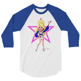 Halftime (Raglan) - White/Royal