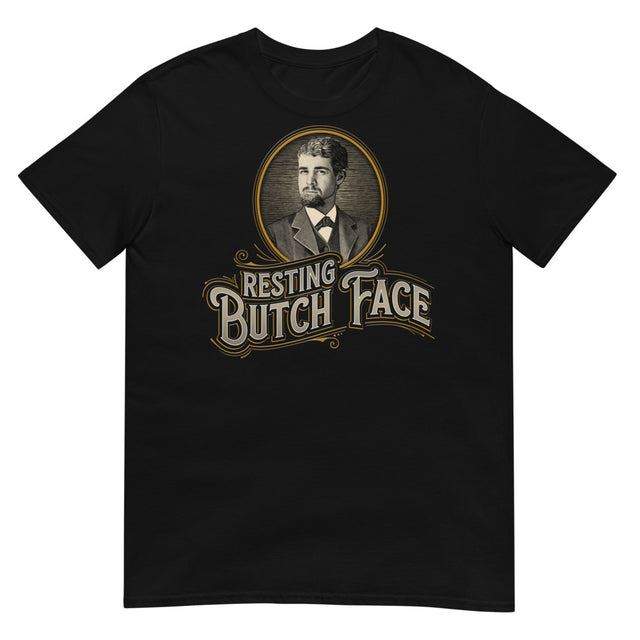 Resting Butch Face (Daily Dozen) - Black