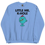 Little Mr. K-Hole (Sweater) - Carolina Blue