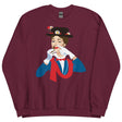 Mary Poppers (Sweater) - Maroon