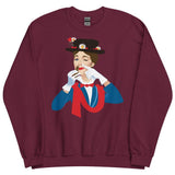 Mary Poppers (Sweater) - Maroon