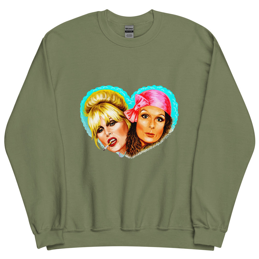 I Don’t do Casual Darling (Sweater) - Military Green
