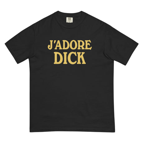 J'Adore Dick (Boxy Tee) - Black