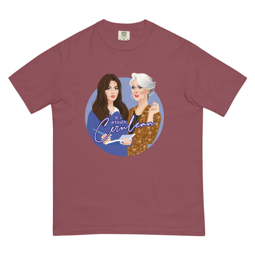 Cerulean (Boxy Tee) - Brick