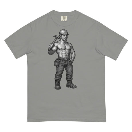 Hammer Time (Boxy Tee) - Grey