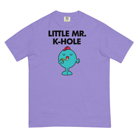 Little Mr. K-Hole (Boxy Tee) - Violet