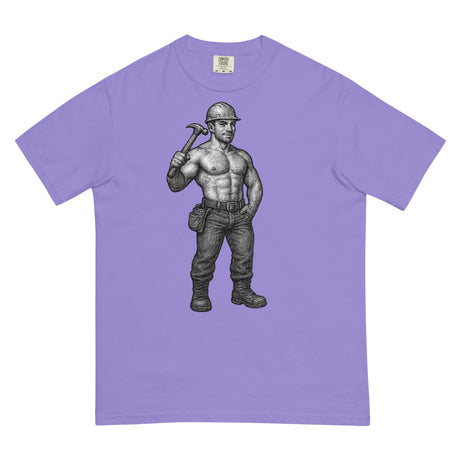 Hammer Time (Boxy Tee) - Violet