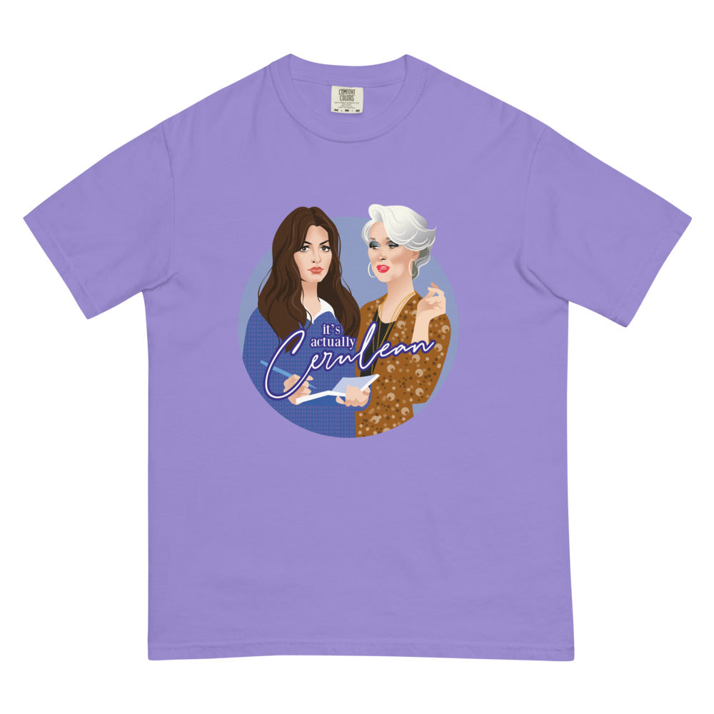 Cerulean (Boxy Tee) - Violet