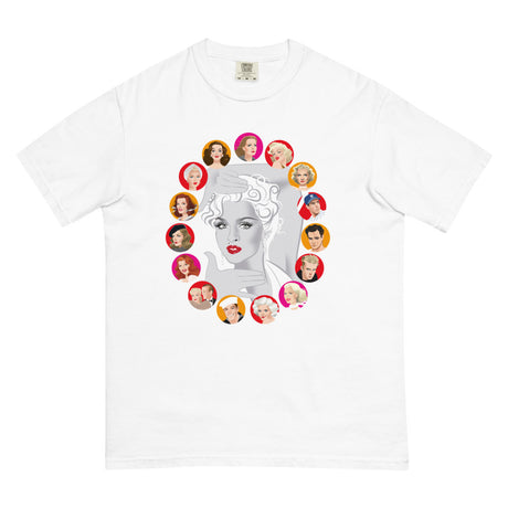 Dietrich and DiMaggio (Boxy Tee) - White
