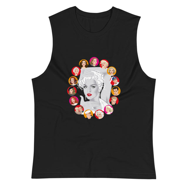 Dietrich and DiMaggio (Muscle Shirt) - Black