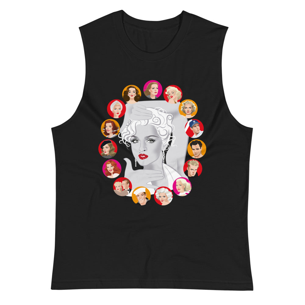Dietrich and DiMaggio (Muscle Shirt) - Black