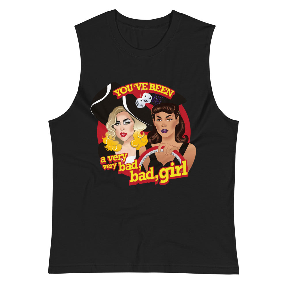 Bad Girl (Muscle Shirt) - Black