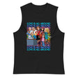 Newsroom (Muscle Shirt) - Black