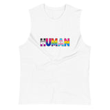Human (Muscle Shirt) - White