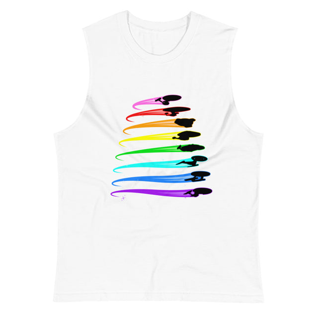 Pride Fleet (Muscle Shirt) - White