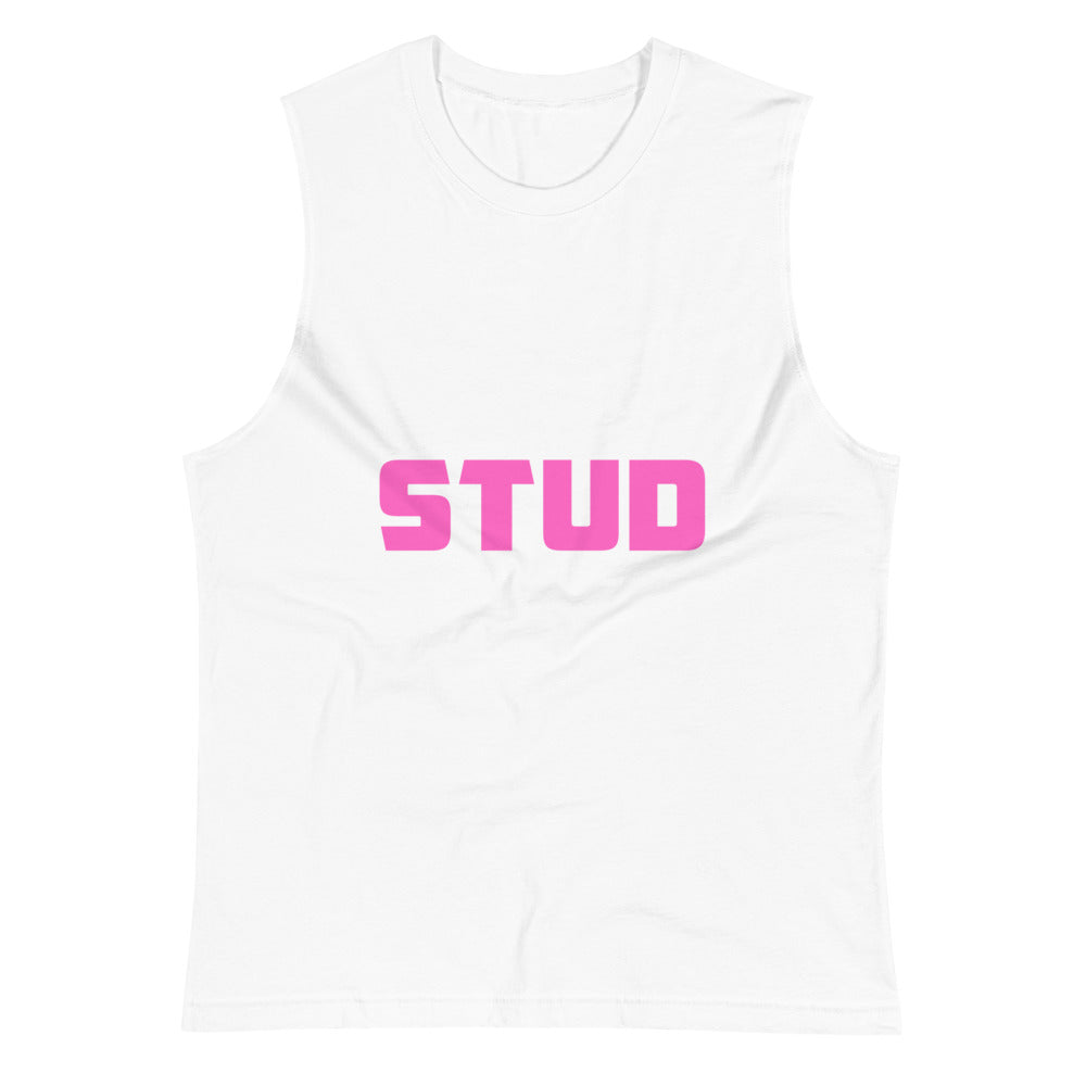 Stud (Muscle Shirt) - White