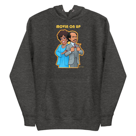Movin on Up (Hoodie) - Charcoal Heather