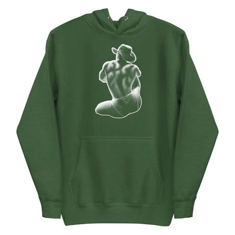 Bikini Cowboy (Hoodie) - Forest Green