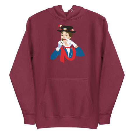 Mary Poppers (Hoodie) - Maroon