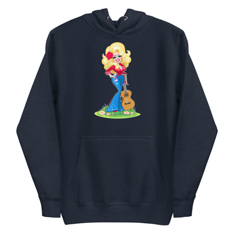 Smoky Mountain Glam (Hoodie) - Navy Blazer