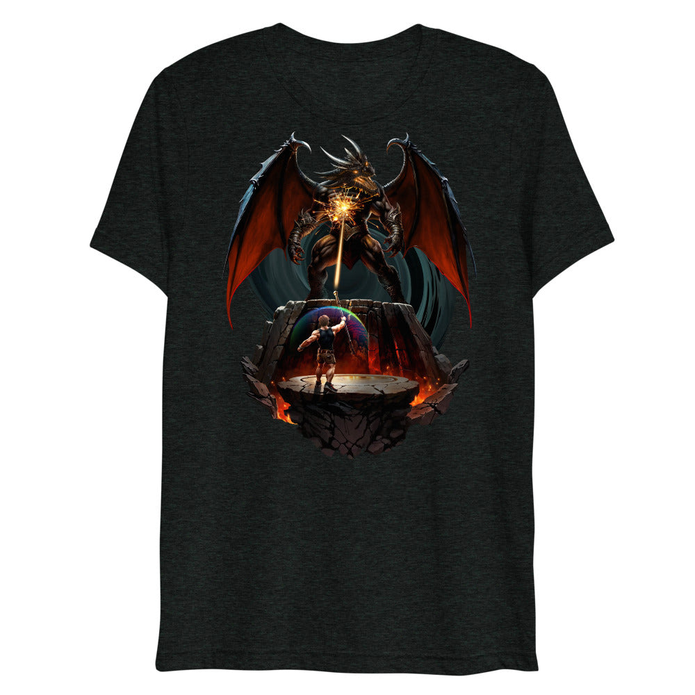 Dungeons and Daddies (Triblend) - Charcoal-Black Triblend