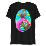 Sea Wee Merman (Triblend) - Charcoal-Black Triblend