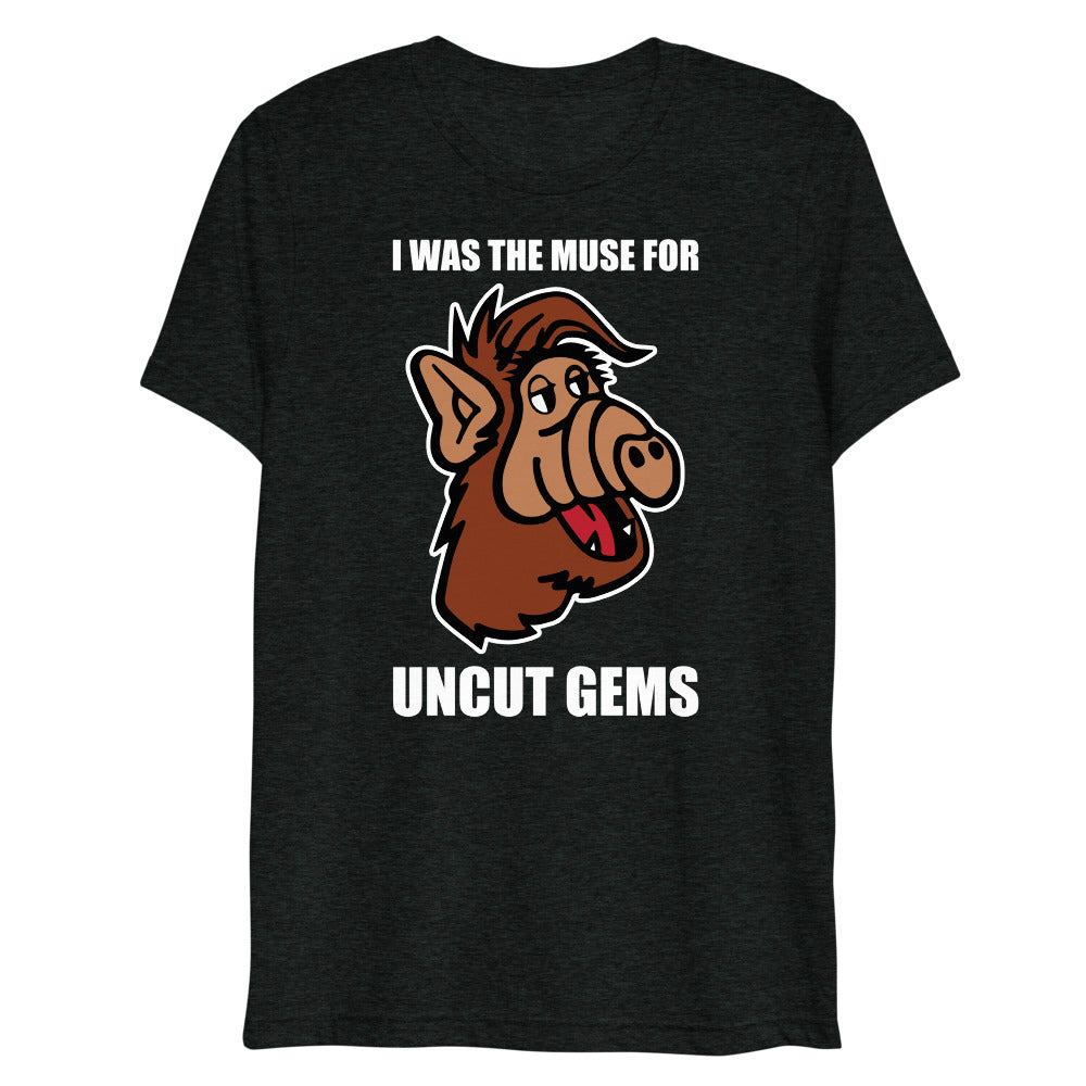 Uncut Gems (Triblend) - Charcoal-Black Triblend