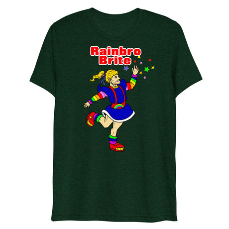 Rainbro-Brite (Triblend) - Emerald Triblend