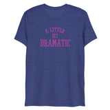 A Little Bit Dramatic (Triblend) - Navy Triblend