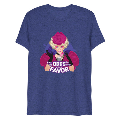 May the Odds (Triblend) - Navy Triblend